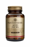 Pantothenic acid 200mg 100 tablete