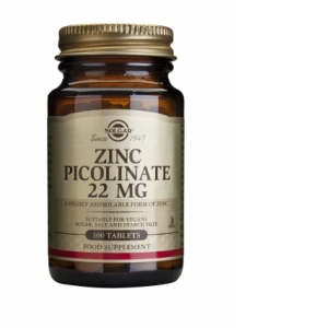 Zinc Picolinate 22mg 100 tablete