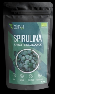 Spirulina Tablete Ecologice/BIO  125g