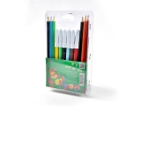 Blister coloristic 1 contine: 6 carioci Giotto+6 creioane color