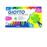 Tempera Giotto Acrylic 12 culori