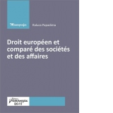 Droit europeen et compare des societes et des affaires