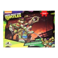 Puzzle Noriel Testoaselor Ninja - Atacul testoaselor (240 piese)