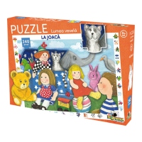 Noriel Puzzle 240 piese - Lumea vesela La joaca