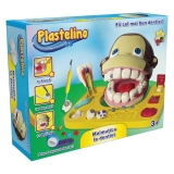 Plastelino - Maimutica la dentist de plastilina
