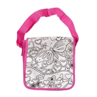 Geanta trendy cu glitter si gems