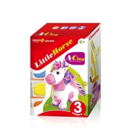 Set creatie pentru modelaj Orange Elephant, Little Horse