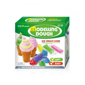 Set creatie pentru modelaj Orange Elephant, Ice Cream Cone