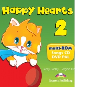Curs lb. engleza Happy Hearts 2. MULTI-ROM