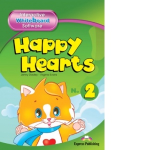 Curs limba engleza Happy Hearts 2 Soft pentru tabla interactiva