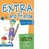 Curs limba Engleza. Extra and Friends Activity Book 5. Caietul elevului