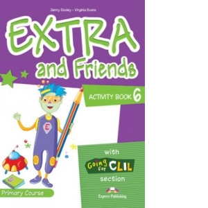 Curs limba Engleza. Extra and Friends.Activity Book 6. Caietul elevului
