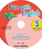 Curs limba Engleza. Fun with English. 5 primary. MULTI-ROM
