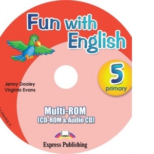 Curs limba Engleza. Fun with English. 5 primary. MULTI-ROM