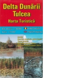 Delta Dunarii. Tulcea. Harta turistica (romana-engleza)