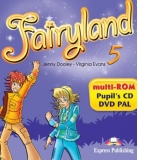 Curs limba engleza. Fairyland 5 Multi-ROM