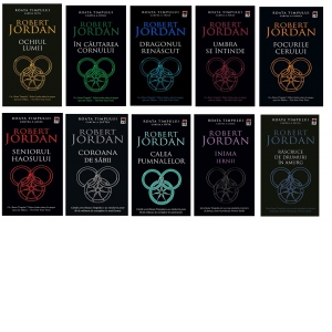 Pachet Robert Jordan - primele 10 volume din seria Roata Timpului
