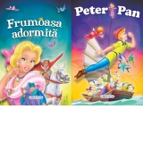 2 Povesti: Frumoasa adormita si Peter Pan