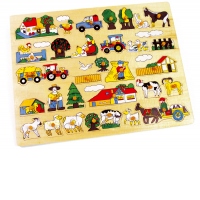 Viata la tara. Puzzle urias
