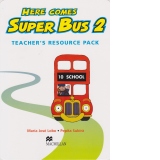 Here Comes Super Bus (Level 2 - Teacher's Resource Pack, Flashcards)