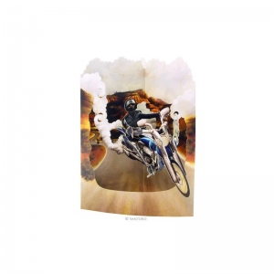 Felicitare 3D Swing Cards - Motocicleta