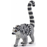 Figurina Papo - Lemur cu pui