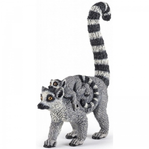 Figurina Papo - Lemur cu pui