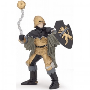 Figurina Papo - Ofiter negru din bronz cu ghioaga
