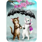 Felicitare Eclectic - Raining Cats