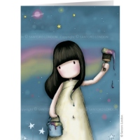 Felicitare Gorjuss - Rainbow Dreams