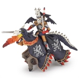 Cavalerul dragon razboinic si calul sau - Set figurine Papo