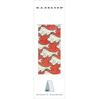 Semn de carte magnetic M.C. Escher Pesti si porumbei