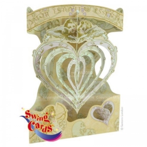 Felicitare 3D Iubire divina-Swing Cards