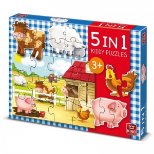 Puzzle 5 in 1 - Ferma