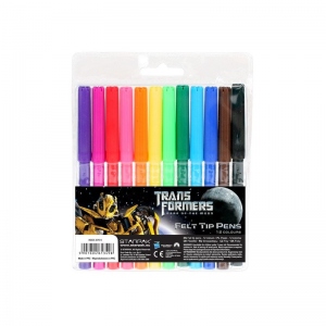 Set 12 culori carioca Transformers