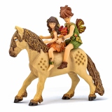 Figurina Papo - Set copiii elf si ponei