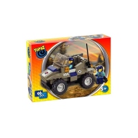 Set de construit-Masina de teren militara-96 piese