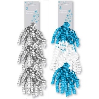 Set accesorii 3 pompom 2 culori