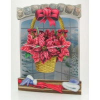 Felicitare 3D Swing Cards dinamica model-Craciunita