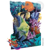 Felicitare 3D Viata marina-Swing Cards