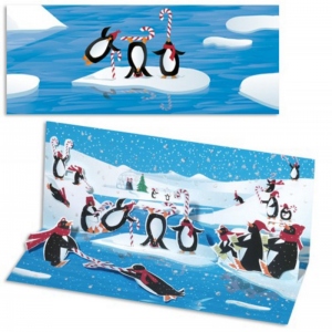 Felicitare Pinguini-3D Panoramics