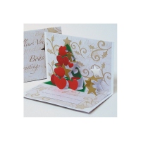 Felicitare de iarna 3D Papirus Xmas