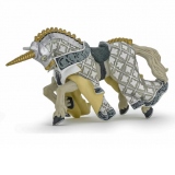 Figurina Papo - Calul cavalerului unicorn