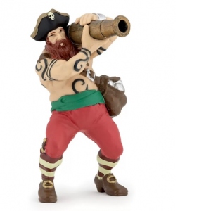 Figurina Papo - Pirat cu tun