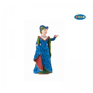Figurina Papo - Printesa medievala albastra