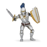 Figurina Papo - Cavaler in armura (albastru)