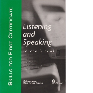 Skills for First Certificate LISTENING AND SPEAKING (FCE - Teacher's Book)