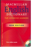 Macmillan English Dictionary for Advanced Learners (new edition) - free online access-with cd