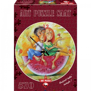 Puzzle 570 p.Ceas Love in red - YURY MATSIK