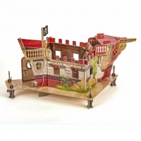 Figurina Papo - Puzzle 3D Corabie Pirati